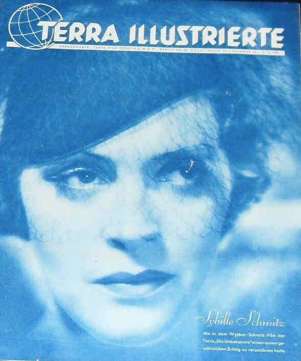 TERRA ILLUSTRIERTE magazine side cover Issue 24  1936