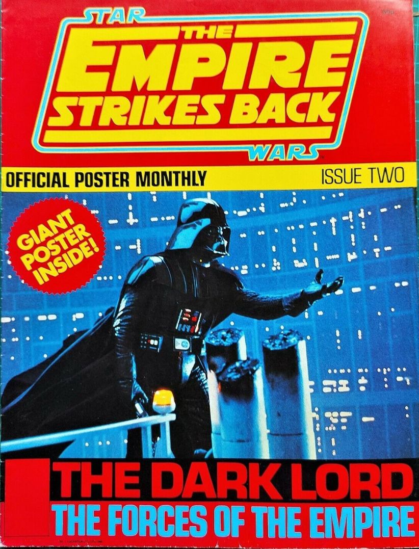 EMPIRE STRIKES BACK (UK) magazine side cover Issue 2   1981