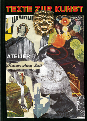 TEXTE ZUR KUNST magazine side cover Issue 49 March 2003