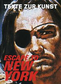 TEXTE ZUR KUNST magazine side cover Issue 54 June 2004