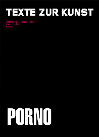 TEXTE ZUR KUNST magazine side cover Issue 64 December 2006