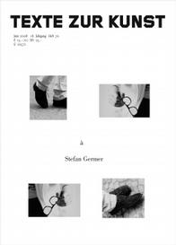 TEXTE ZUR KUNST magazine side cover Issue 70 May 2008