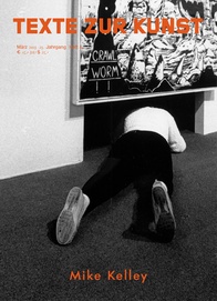 TEXTE ZUR KUNST magazine side cover Issue 89 March 2013