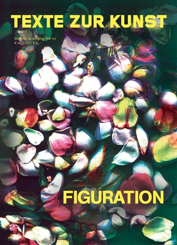TEXTE ZUR KUNST magazine side cover Issue 122  June 2021