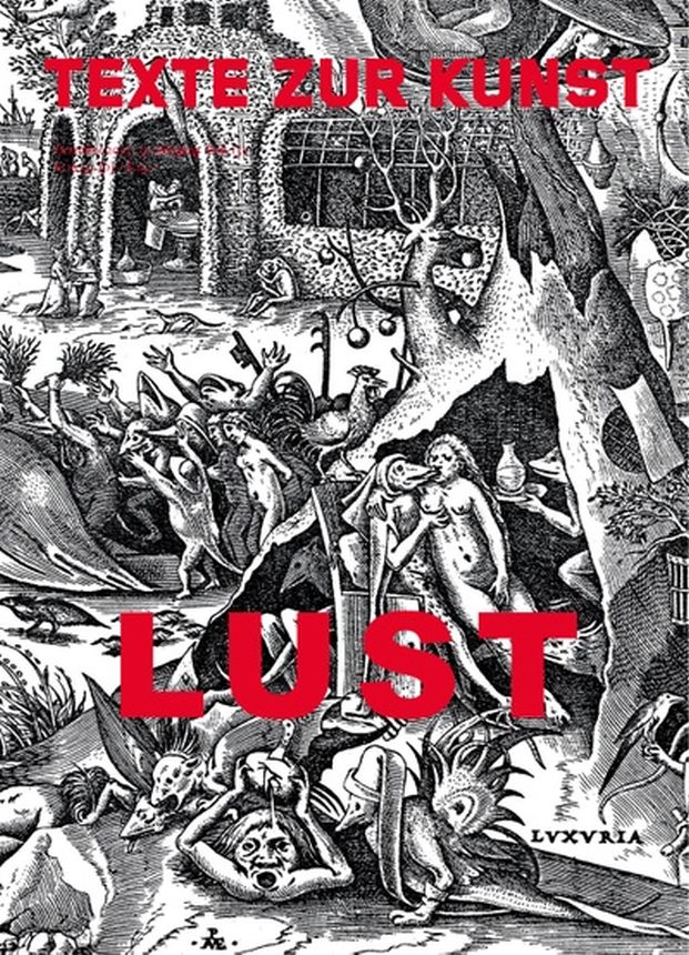 TEXTE ZUR KUNST magazine side cover Issue 132  December 2023
