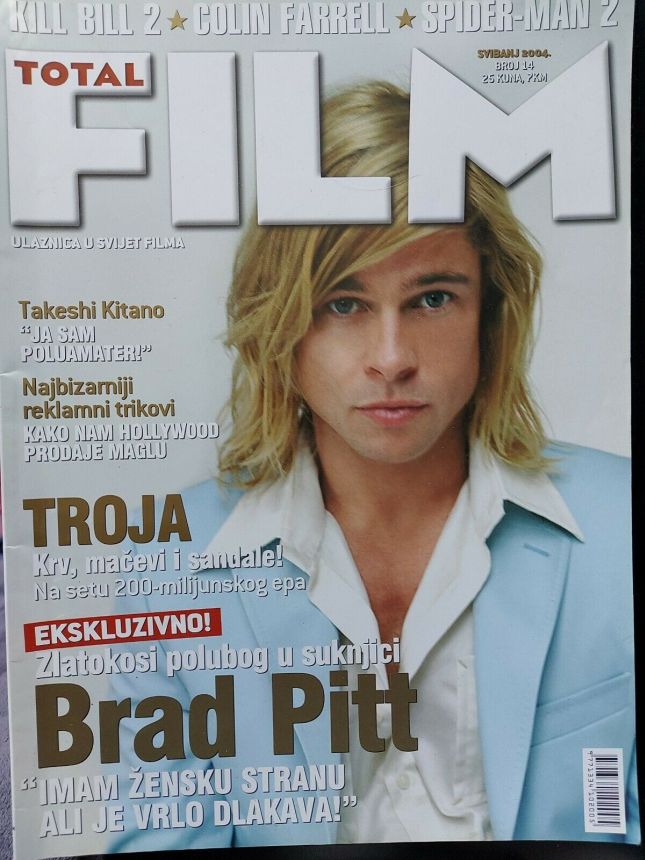 TOTAL FILM (CR) magazine side cover Issue 14  May 2004