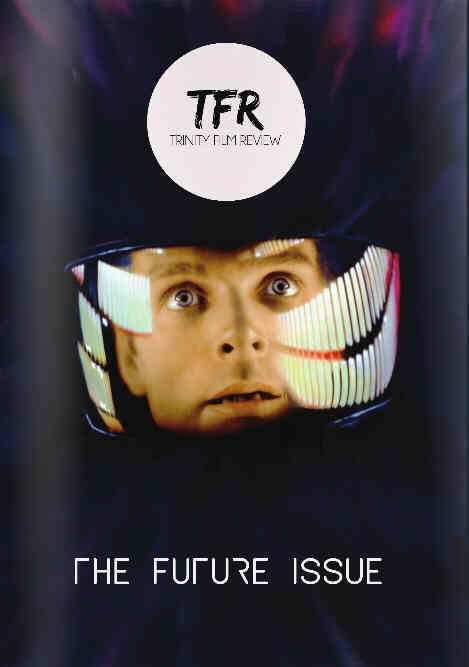 TRINITY FILM REVIEW magazine side cover  