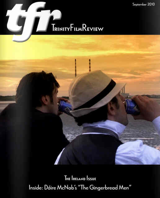 TRINITY FILM REVIEW magazine side cover September 2010