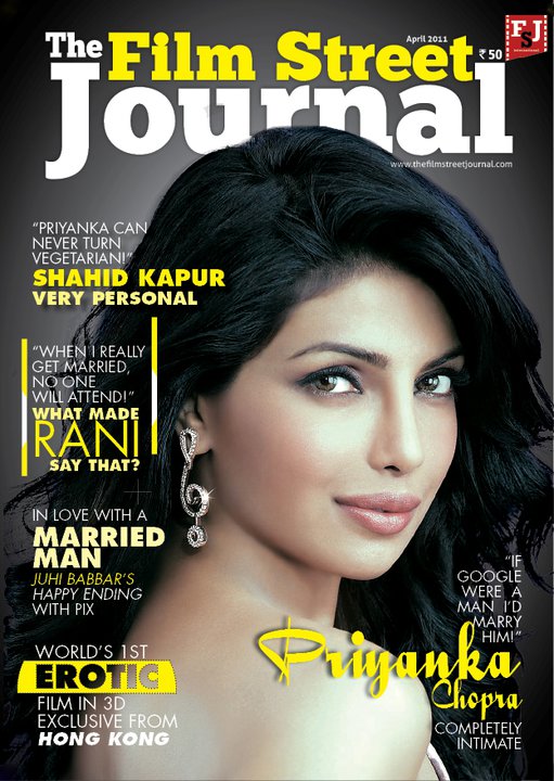 FILM STREET JOURNAL | THE magazine side cover April 2011
