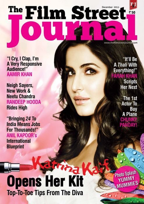 FILM STREET JOURNAL | THE magazine side cover December 2011