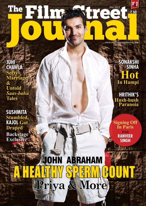 FILM STREET JOURNAL | THE magazine side cover May 2012