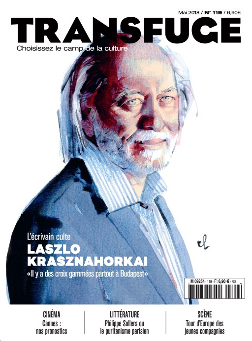 TRANSFUGE magazine side cover Issue 119  May 2018