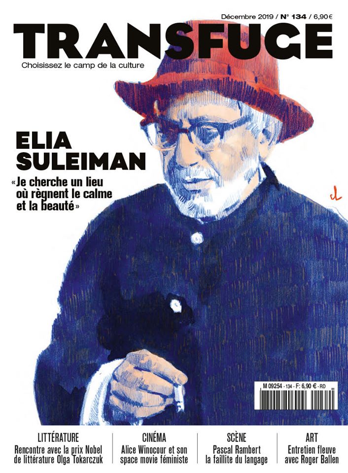 TRANSFUGE magazine side cover Issue 134  December 2019