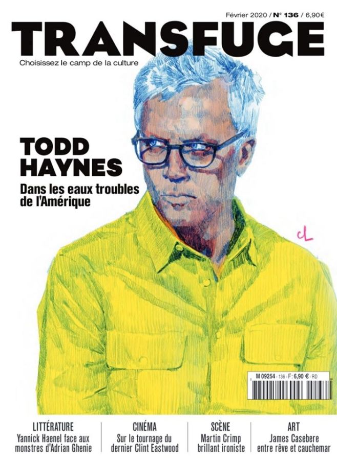 TRANSFUGE magazine side cover Issue 136  February 2020