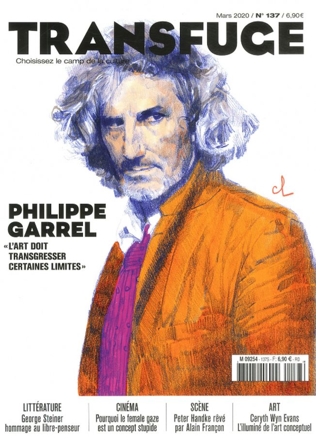 TRANSFUGE magazine side cover Issue 137  March 2020