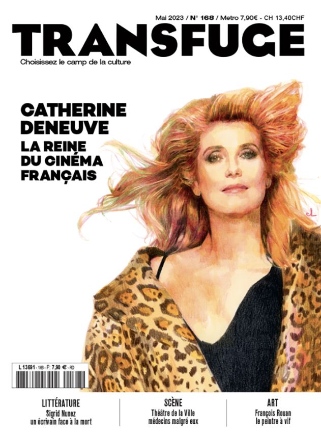 TRANSFUGE magazine side cover Issue 168  May 2023