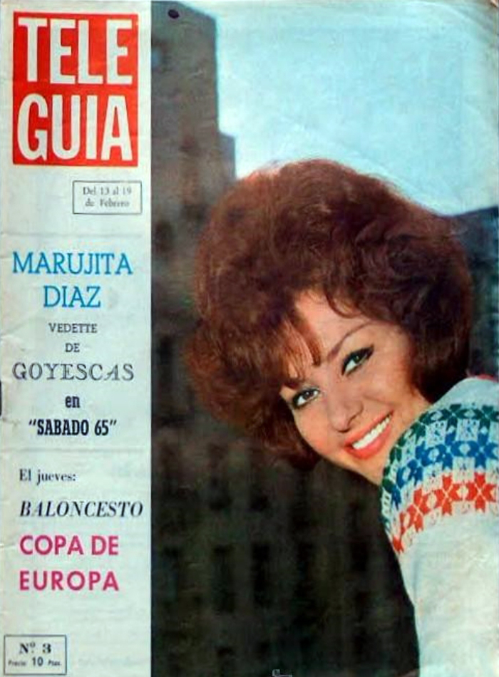 TELE GUIA magazine side cover Issue 3   
