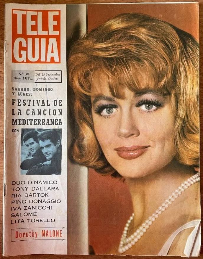 TELE GUIA magazine side cover Issue 35   