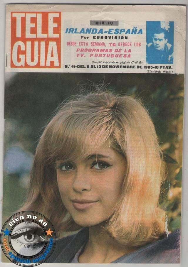 TELE GUIA magazine side cover Issue 41   