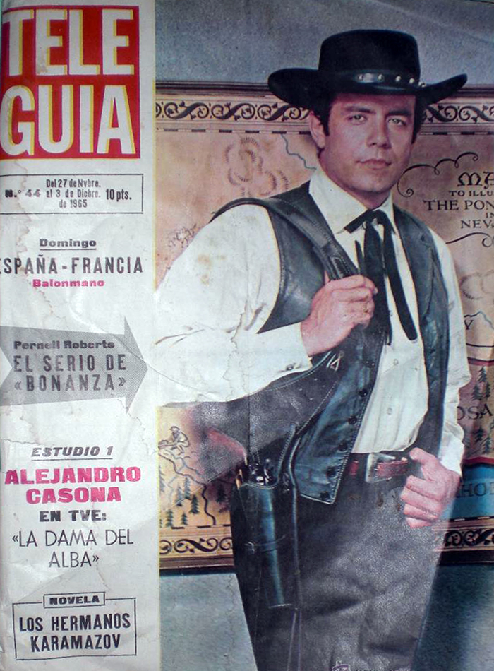 TELE GUIA magazine side cover Issue 44   