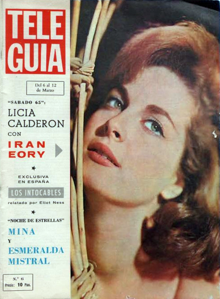 TELE GUIA magazine side cover Issue 6   