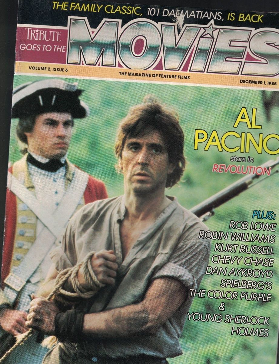 TRIBUTE magazine side cover  Vol 2 No  6  December 1985