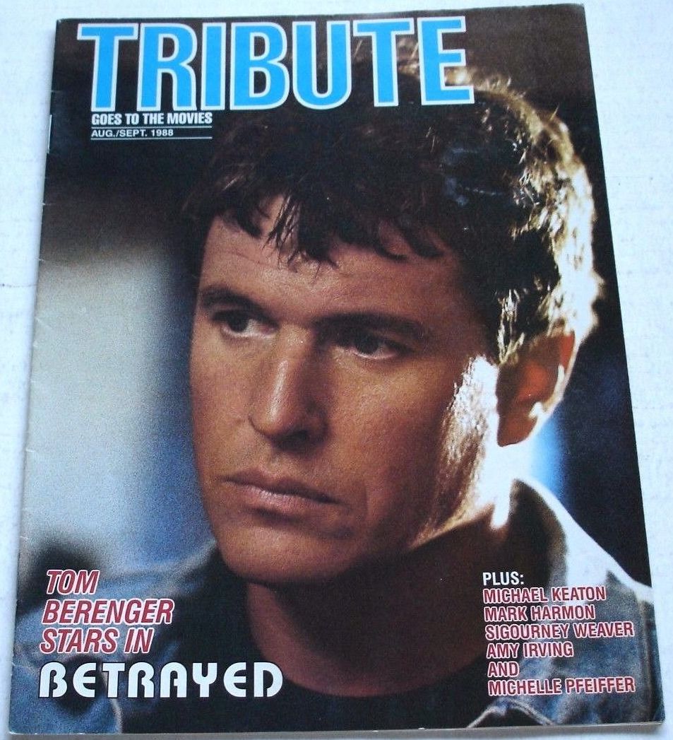 TRIBUTE magazine side cover  Vol 5 # 4  August/September 1988