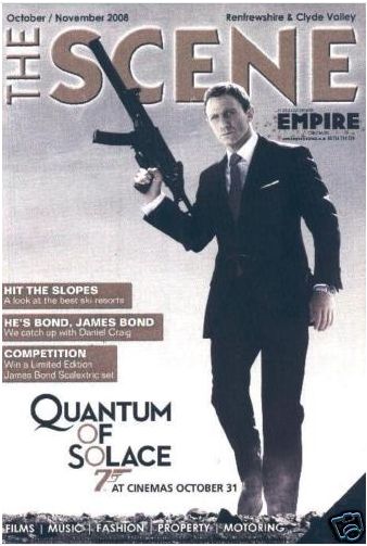 SCENE | THE magazine side cover October/November 2008