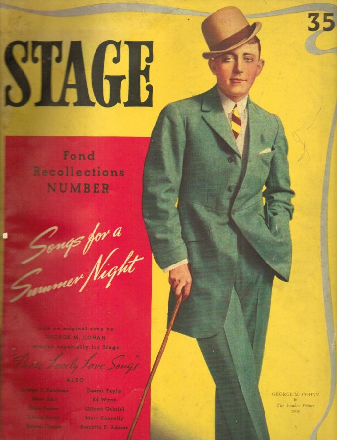 STAGE magazine side cover August 1938