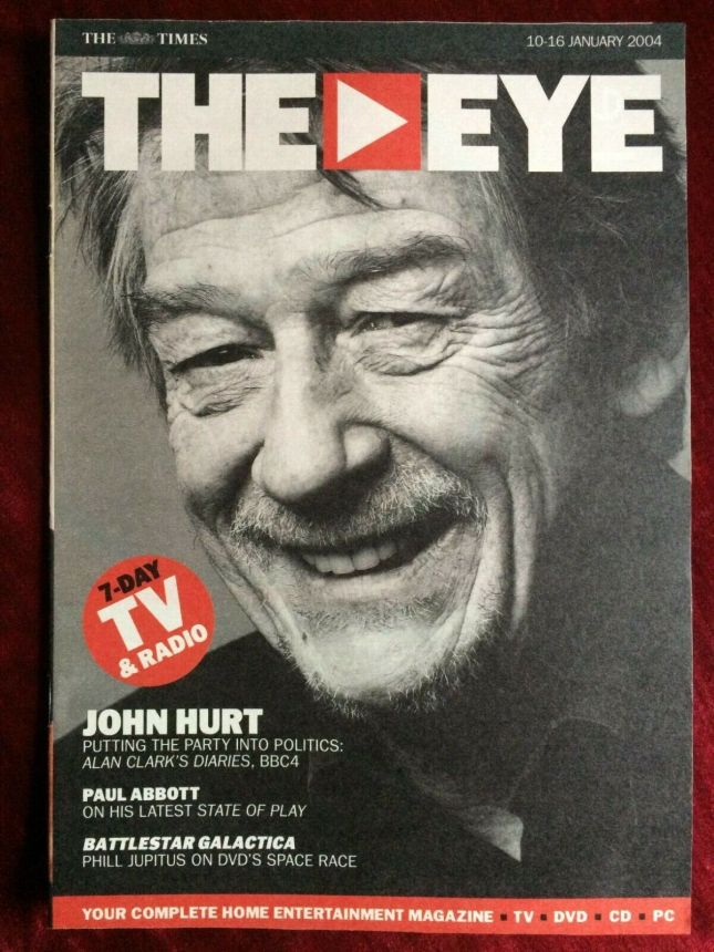 THE EYE magazine side cover 10 January 2004