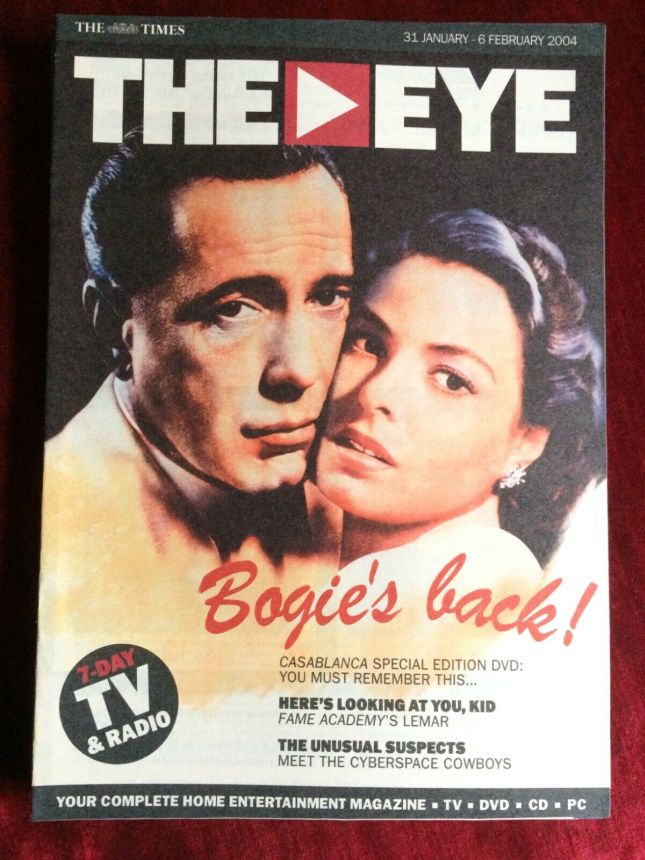 THE EYE magazine side cover 31 January 2004