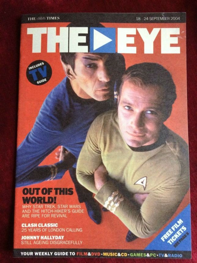 THE EYE magazine side cover 18 September 2004