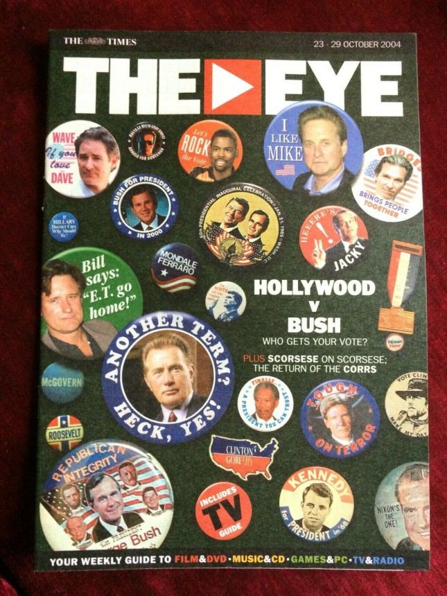 THE EYE magazine side cover 23 October 2004