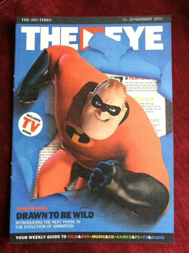 THE EYE magazine side cover 13 November 2004
