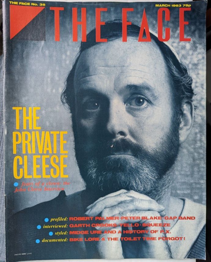 THE FACE magazine side cover Issue 35  March 1983