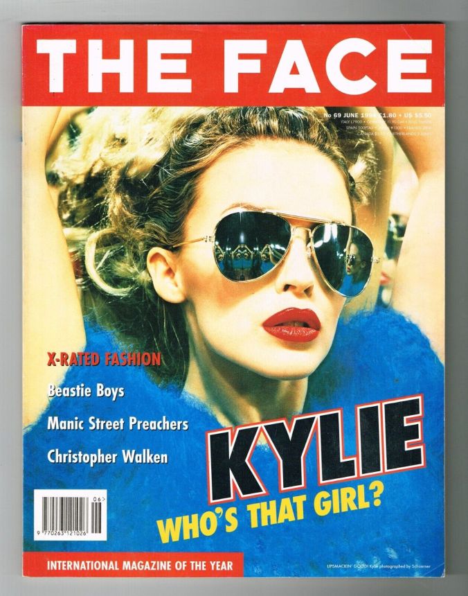 THE FACE magazine side cover  June 1994