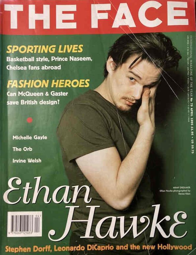 THE FACE magazine side cover Issue 79  April 1995