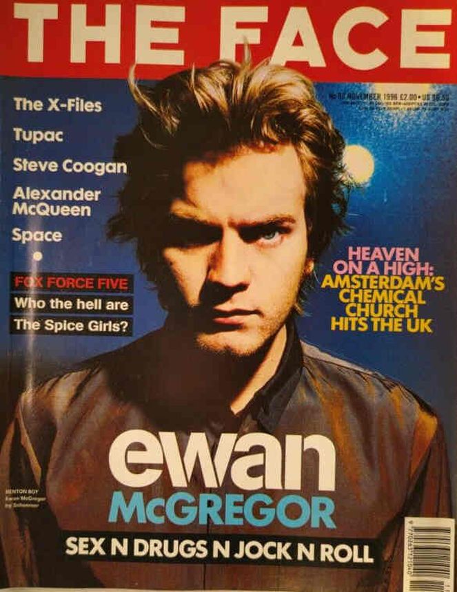 THE FACE magazine side cover Issue 98  November 1996