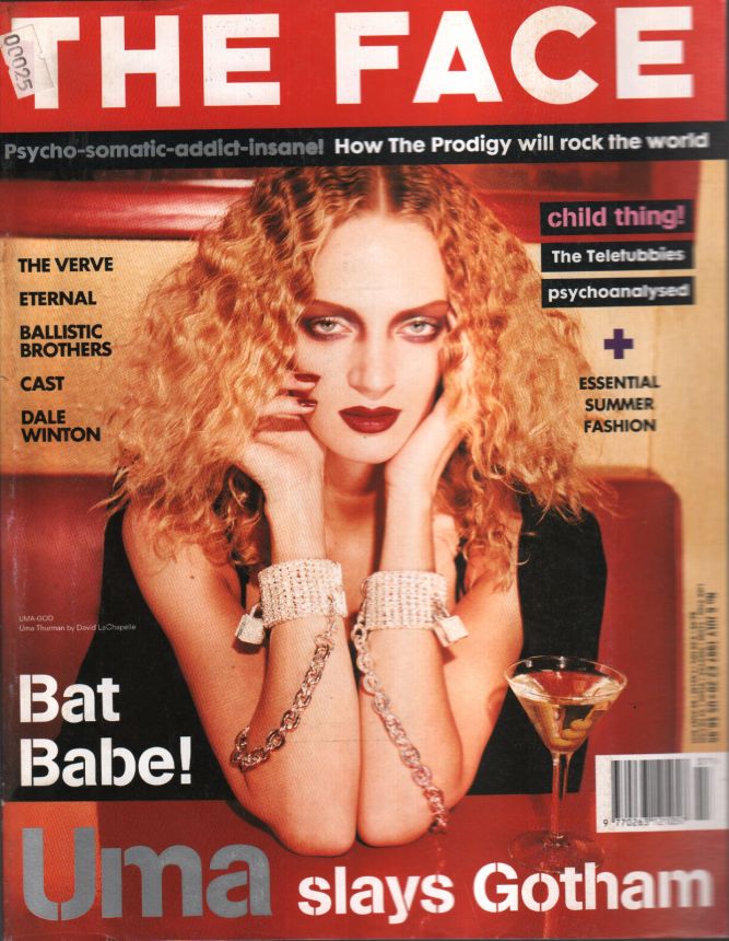 THE FACE magazine side cover  July 1997