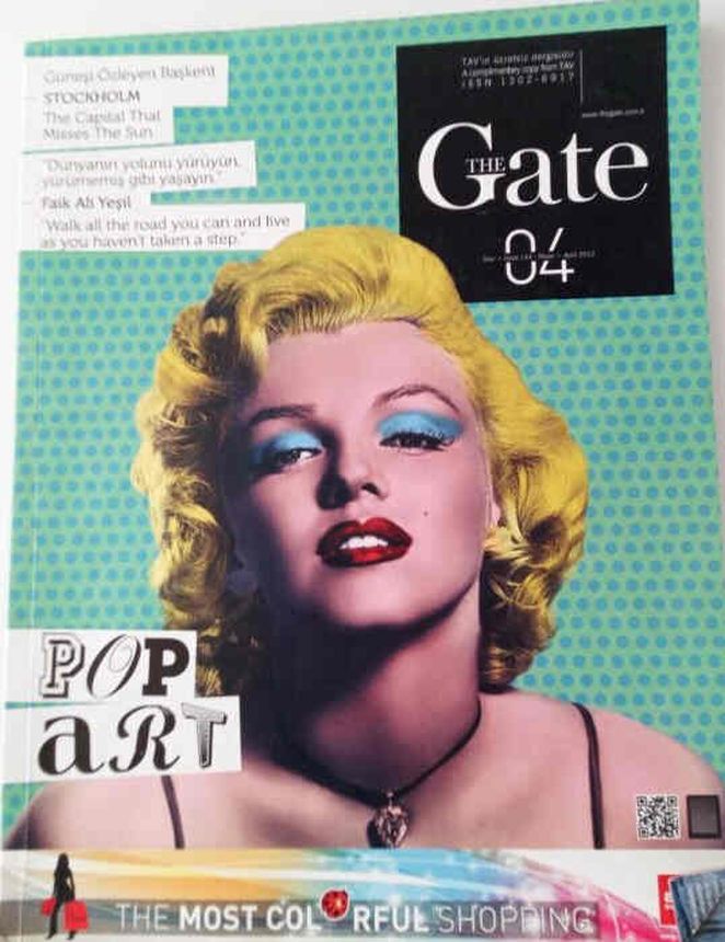 THE GATE magazine side cover Issue 144  April 2012