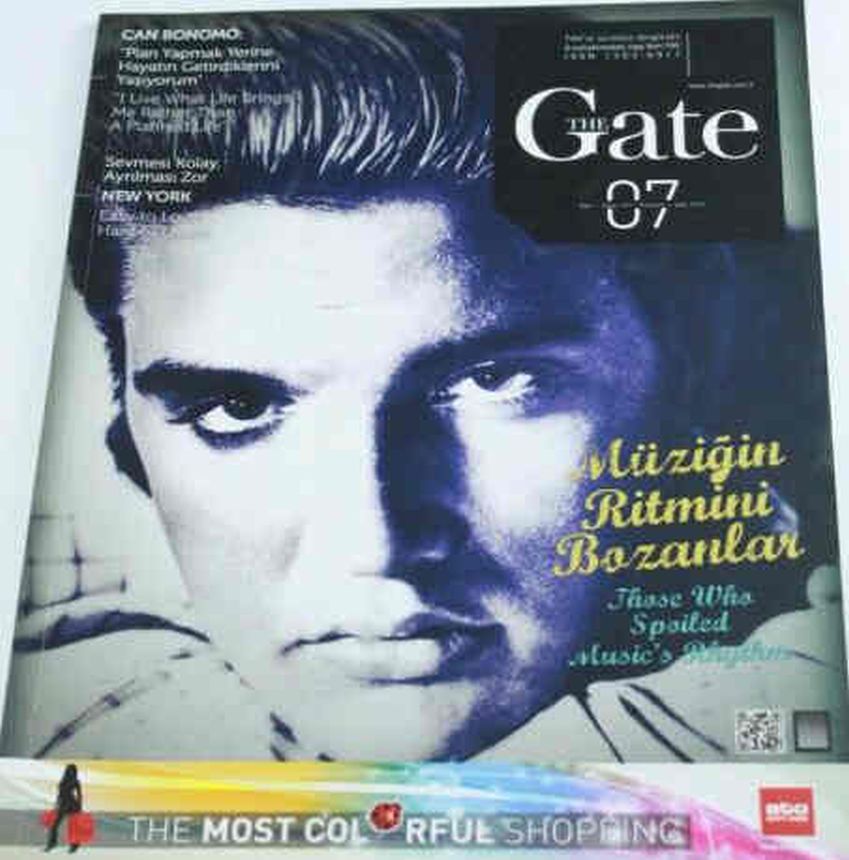 THE GATE magazine side cover Issue 147  July 2012