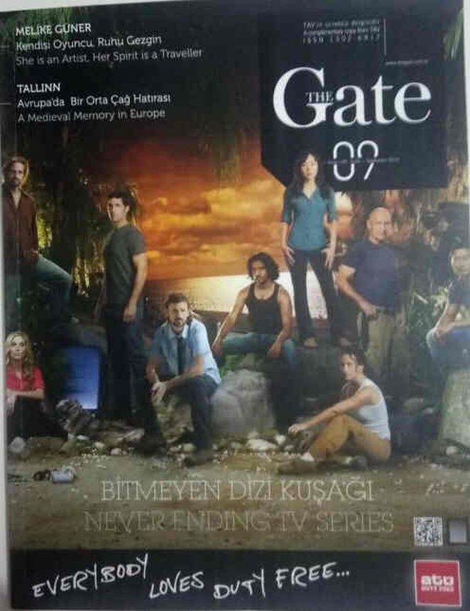 THE GATE magazine side cover Issue 149  September 2012