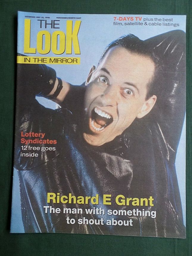 THE LOOK magazine side cover 25 July 1998