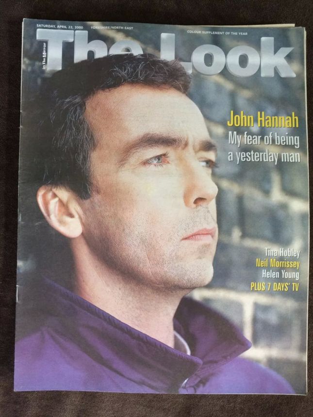 THE LOOK magazine side cover 22 April 2000