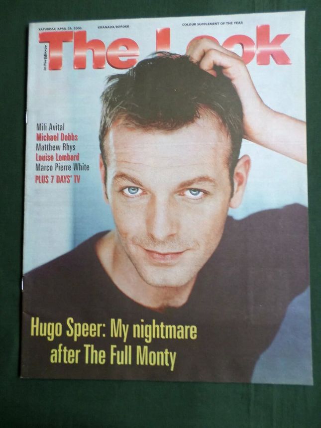 THE LOOK magazine side cover 29 April 2000