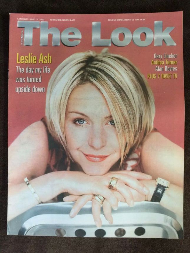 THE LOOK magazine side cover 17 June 2000