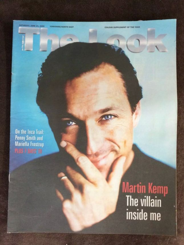 THE LOOK magazine side cover 24 June 2000