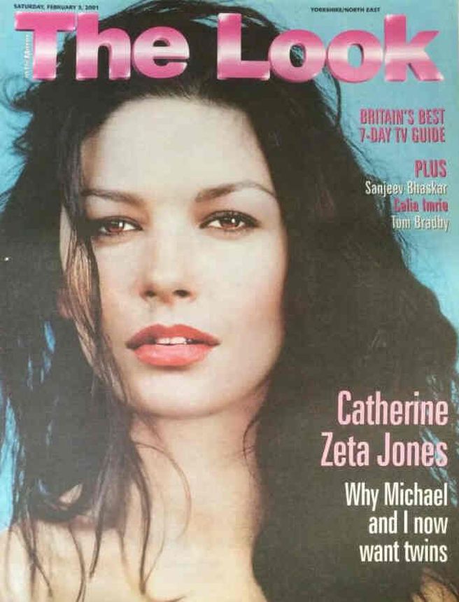 THE LOOK magazine side cover 3 February 2001