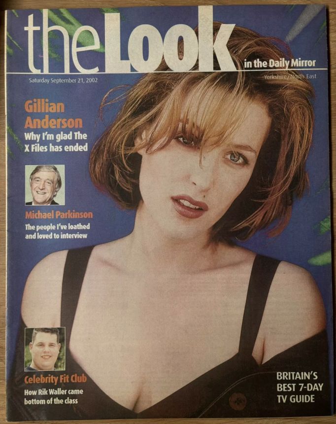 THE LOOK magazine side cover 21 September 2002