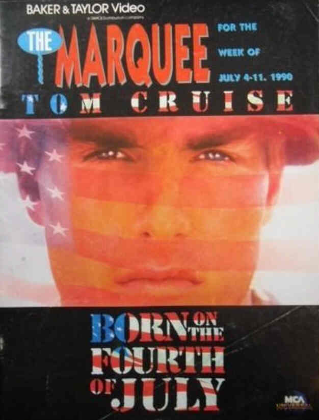 MARQUEE|THE magazine side cover 4 July 1990